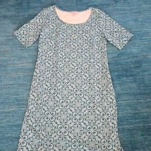 Sunsets & Sweet‎ Tea Womens Dress Abstract Size L Nylon Blend Pockets